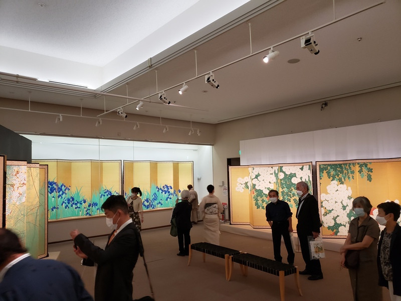 レポ】木島櫻谷 四季の金屏風－京都画壇とともに－（泉屋博古館